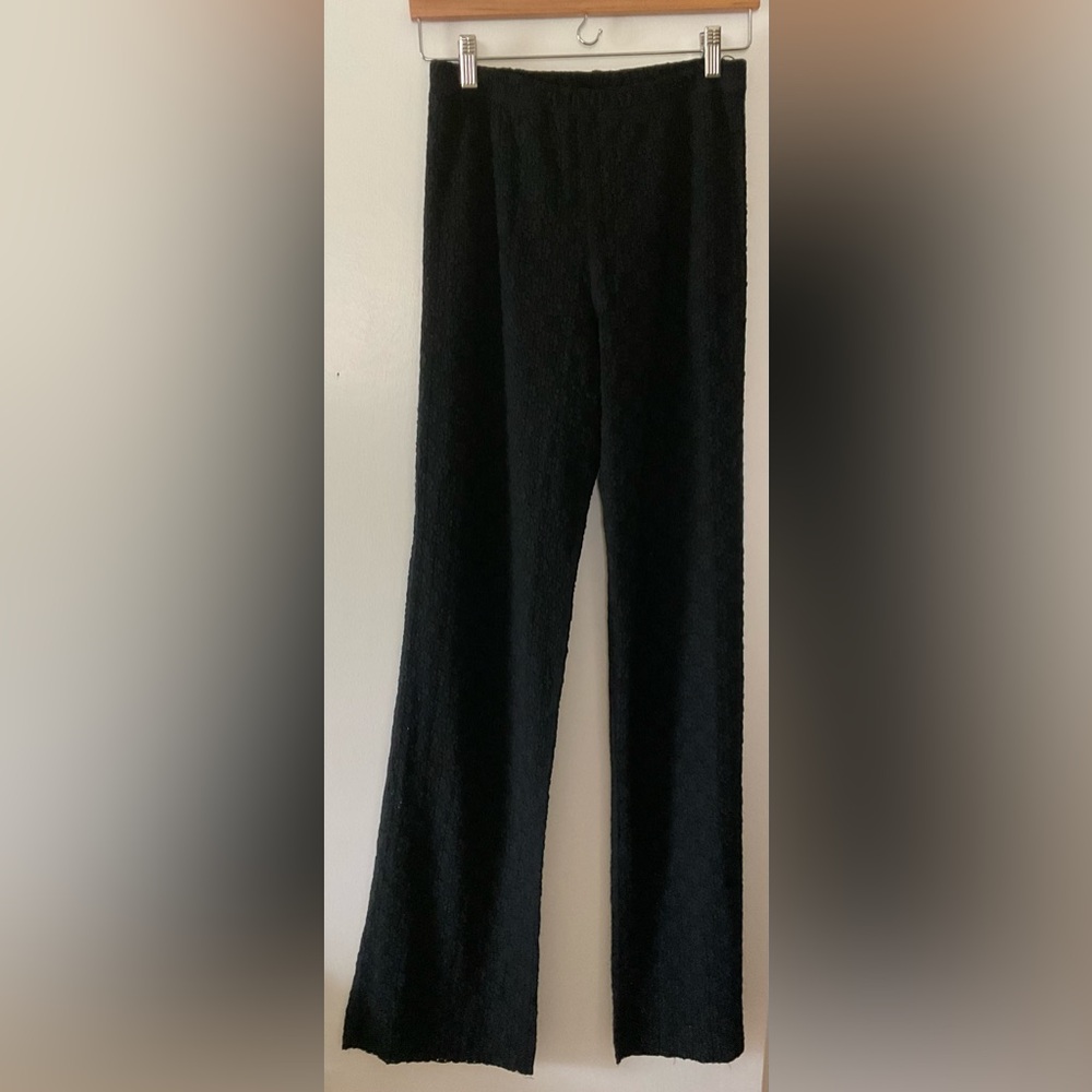 Free People One Black Lace Straight Leg Pull On Pants. NWOT - Picture 5 of 7